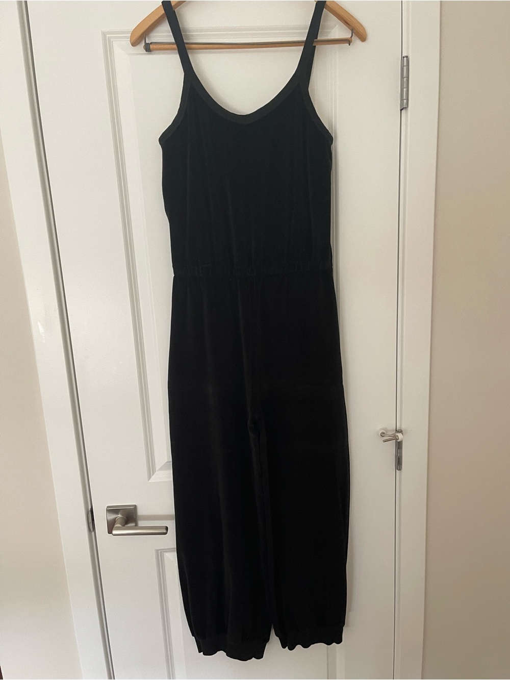 Suzi Kondi Black Sleeveless Romper with Branded Tag